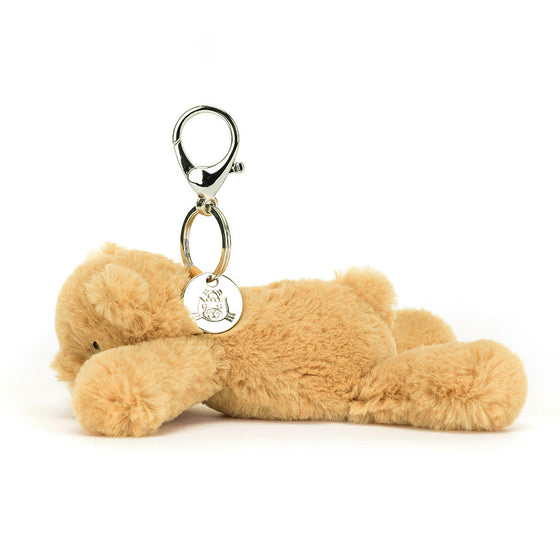 Porte-clés ours Smudge en peluche douce Jellycat