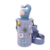 porte-gourde silicone mauve enfant asobu bandoulière personnalisable charms