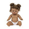 Poupée Gordis Madeleine Minikane 34 cm aux yeux dormeurs et cheveux bruns bouclés