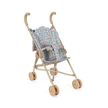  Poussette canne poupée Fleur Rosier Konges Slojd pliable motif fleuri