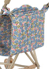 Poussette canne poupée Fleur Rosier Konges Slojd pliable motif fleuri