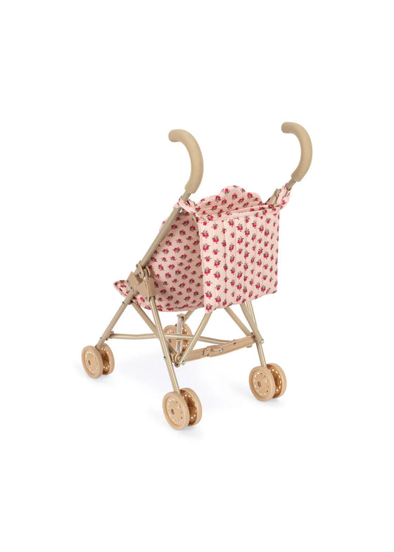 Poussette canne poupée Rosie Rose Konges Slojd pliable motif fleuri