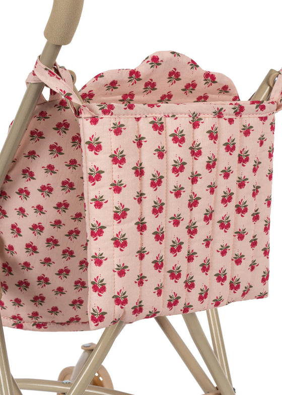 Poussette canne poupée Rosie Rose Konges Slojd pliable motif fleuri