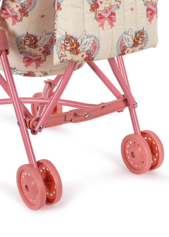 Poussette canne poupée Twinkle Sprinkle Konges Slojd pliable motif chat