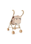 Poussette poupée cerise sequins Konges Slodj canne pliable enfant