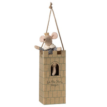  Prince souris Maileg grand frère dans sa tour – jouet poétique et intemporel pour enfant