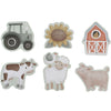 Puzzles 6 en 1, collection Little Farm, marque Little Dutch.