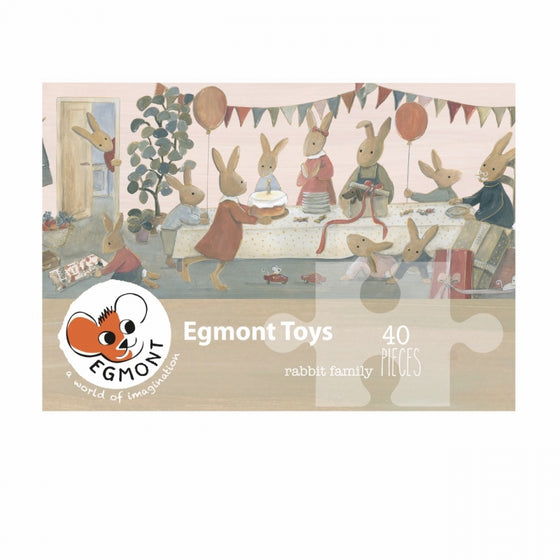 Puzzle géant Famille Lapin Egmont Toys.