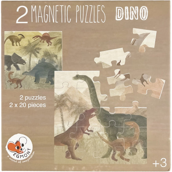 Puzzle magnétique Dinosaures Egmont Toys.