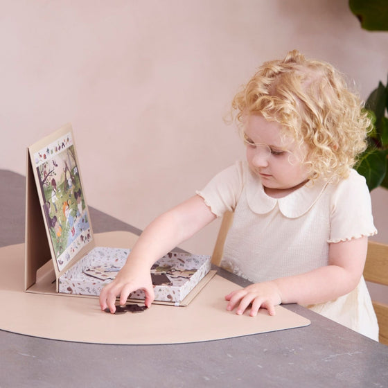 Puzzle magnétique forêt enchantée Filibabba - jeu éducatif magnétique enfants