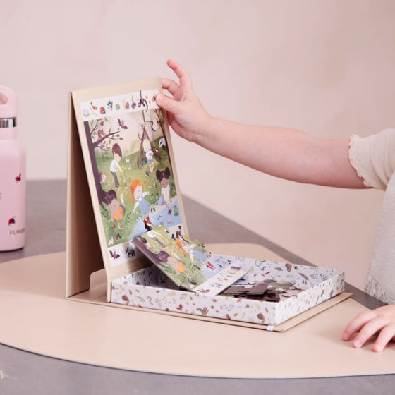 Puzzle magnétique forêt enchantée Filibabba - jeu éducatif magnétique enfants