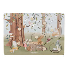  Puzzle sonore en bois de hêtre Forest Friends Little Dutch.