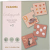 Puzzles apprendre à compter animaux nordiques Filibabba - jeu éducatif 10 puzzles dès 3 ans