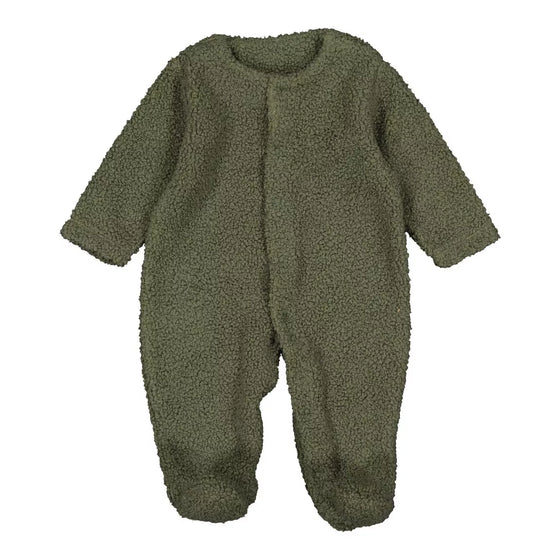 Pyjama bébé moumoute vert Usher Mellipou.