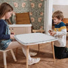 Recharges Coloritable La Fabrique des Kids D.B.Kids – plateau blanc à décorer et effacer pour enfants
