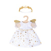 Robe d’ange gardien et serre-tête pour poupée Heless