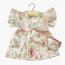 Robe Daisy fleurie avec bandeau pour poupée 34-38 cm – vêtement en coton léger compatible Minikane.