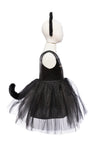Robe déguisement chat noir avec serre-tête enfant Great Pretenders