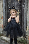 Robe déguisement chat noir avec serre-tête enfant Great Pretenders
