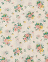 Robe fleurie printemps rose et headband assorti pour poupée 34-38 cm – collection Emile et Ida x Minikane.