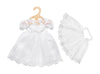 Robe de mariée Sissi et voile pour poupée Heless
