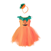 Détail robe princesse citrouille Pumpkin Patch Great Pretenders