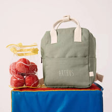  sac à dos Roméo personnalisable amande Petit Picotin enfant – sac crèche maternelle prénom