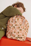 Sac à dos enfant personnalisable Petit Picotin motif fleurs roses