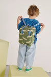 Sac à dos enfant personnalisable Petit Picotin motif teckels olive