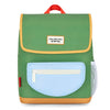Sac à dos carré Green Lake Hello Hossy vert et bleu pour enfants