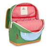 Sac à dos carré Green Lake Hello Hossy vert et bleu pour enfants
