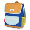 Sac à dos carré Mini Blue Canyon Hello Hossy bleu et camel pour enfants