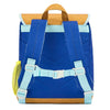 Sac à dos carré Mini Blue Canyon Hello Hossy bleu et camel pour enfants