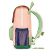 Sac à dos carré Mini Smoothie Hello Hossy rose pastel et vert pour enfants