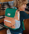 Sac à dos carré Musique Festival Hello Hossy pour enfants avec motifs festival et poche zippée