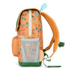 Sac à dos carré Musique Festival Hello Hossy pour enfants avec motifs festival et poche zippée