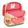 Sac à dos carré Unicorn Hello Hossy corail avec motifs licornes pour enfants