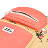 Sac à dos carré Unicorn Hello Hossy corail avec motifs licornes pour enfants