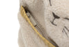 Sac à dos enfant chat Charlie Cat Jollein en bouclette écrue
