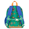 Sac à dos Chill Vibe Hello Hossy vert avec motifs fun pour enfants de 2 à 5 ans