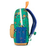 Sac à dos Chill Vibe Hello Hossy vert avec motifs fun pour enfants de 2 à 5 ans