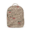 Sac à dos Konges Sløjd léopard et cerises  avec poche latérale