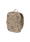 Sac à dos Konges Sløjd léopard et cerises  avec poche latérale