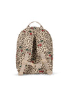 Sac à dos Konges Sløjd léopard et cerises  avec poche latérale