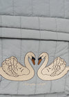 sac à dos enfant maternelle gris cygnes cartable bébé léger crèche école