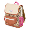 Sac à dos enfant Hello Hossy Léopard #6 beige rose et marron