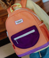 Sac à dos Mini Peach Pop Hello Hossy pêche et violet pour enfants de 2 à 5 ans