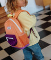 Sac à dos Mini Peach Pop Hello Hossy pêche et violet pour enfants de 2 à 5 ans