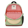 Sac à dos enfant Hello Hossy Mini Pistache vert, beige et marron