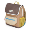 Sac à dos enfant Hello Hossy Mini Walnut beige jaune et marron